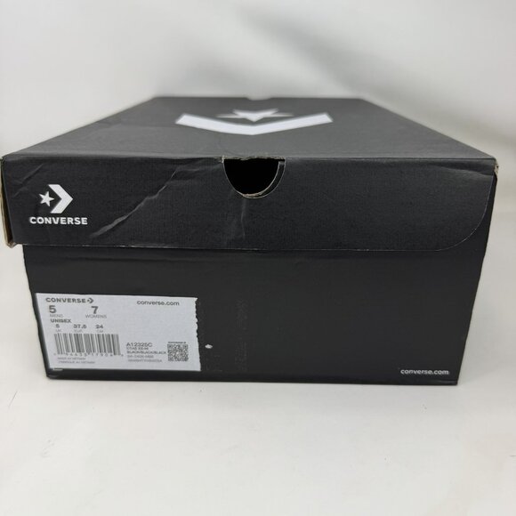 Converse Chuck Taylor All Star XX-Hi Knee-High Shoes Black Women's Size 7 - Picture 8 of 8